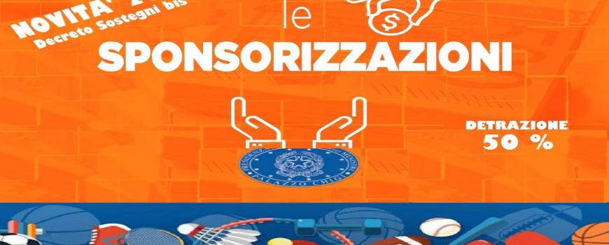 AGEVOLAZIONE SPONSORIZZAZIONI 2021